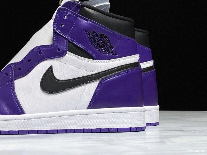 Rep Onekick 555088-500 Court OG Air Jordan Purple 1 High 0729